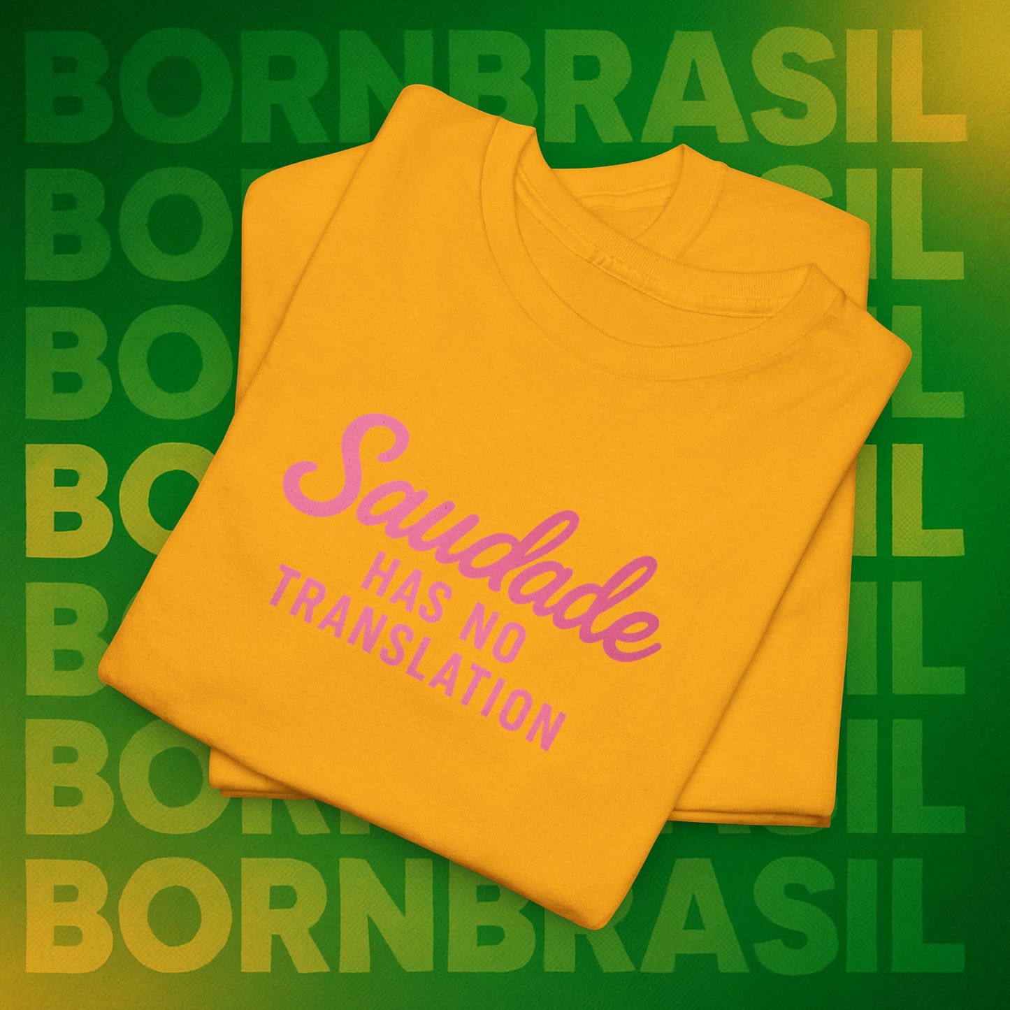 Camiseta Saudade Has No Translation – Moda Brasileira Feminina