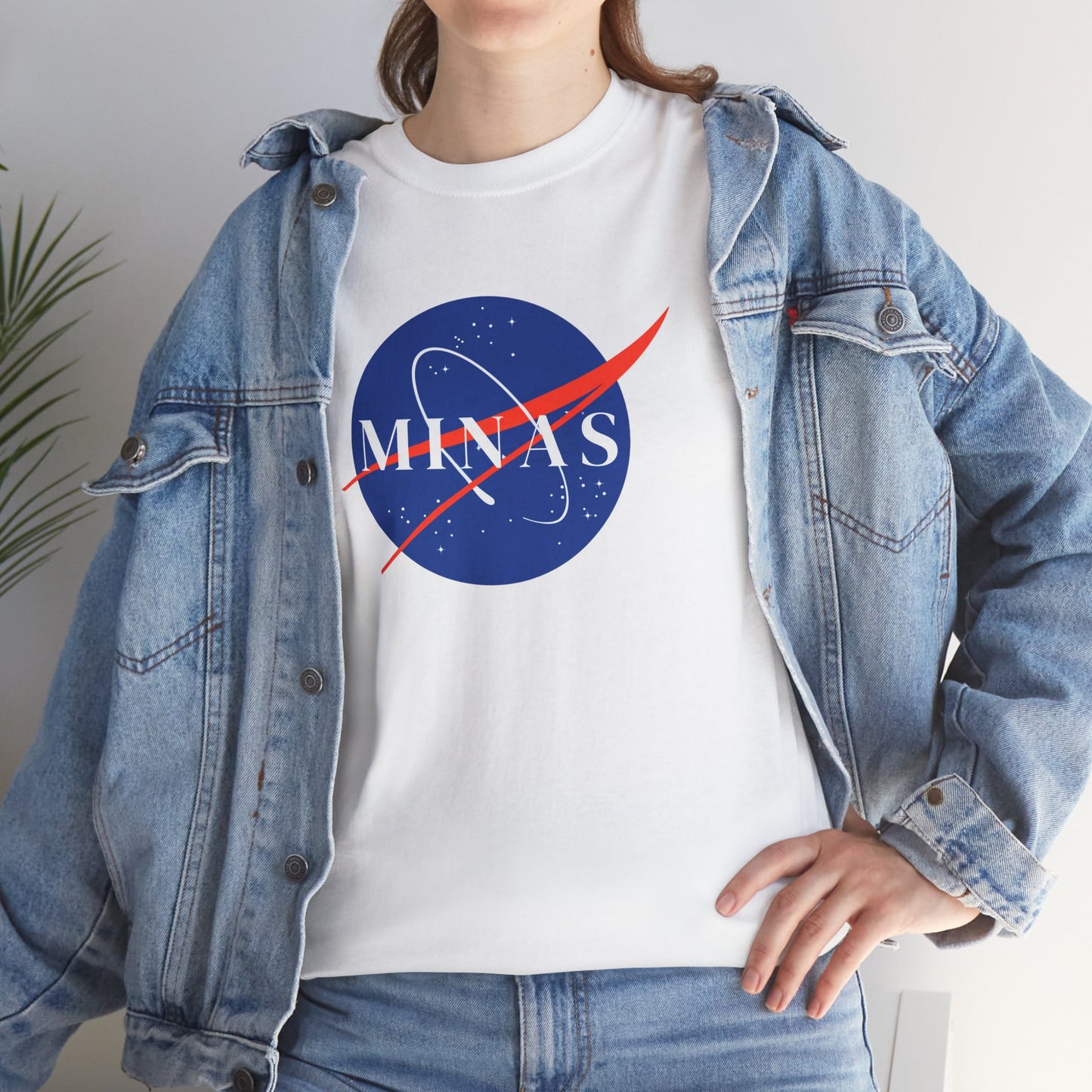 Camiseta Feminina  Minas NASA Parody - Orgulho Mineiro Streetwear