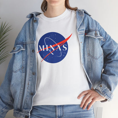 Camiseta Feminina  Minas NASA Parody - Orgulho Mineiro Streetwear