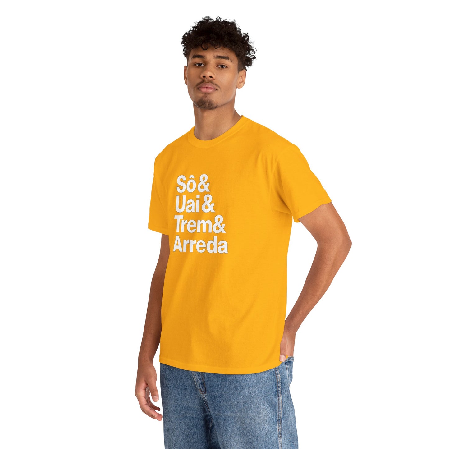 Camiseta Sô & Uai & Trem & Arreda – Cultura Mineira BornBrasil