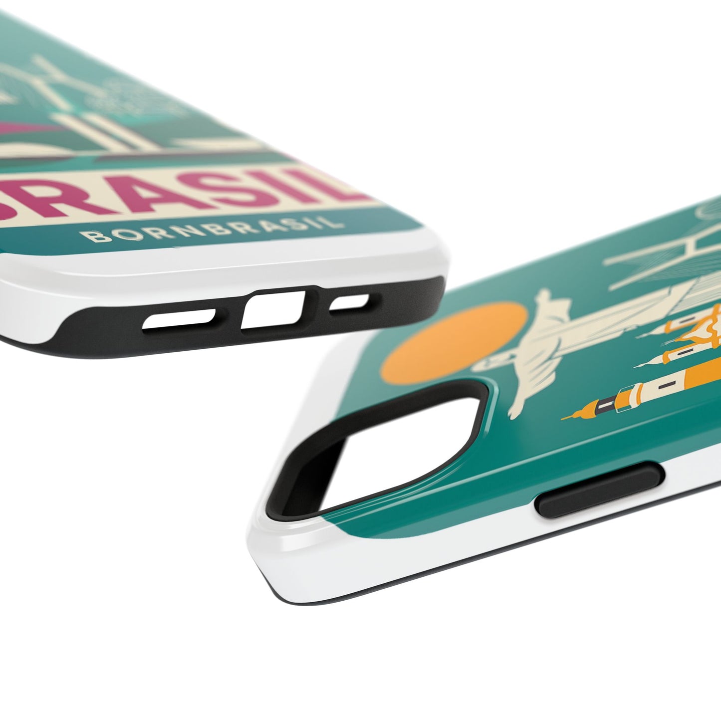 iphone e samsung com imã