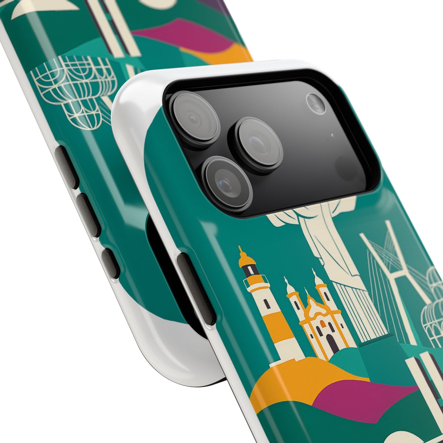 iphone e samsung com imã