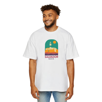 Camiseta Retrô Bahia – Salvador Farol da Barra Oversized