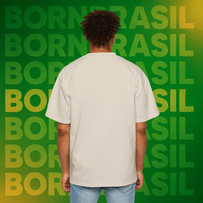 Camiseta BR Bandeira Nacional – BornBrasil Oversized