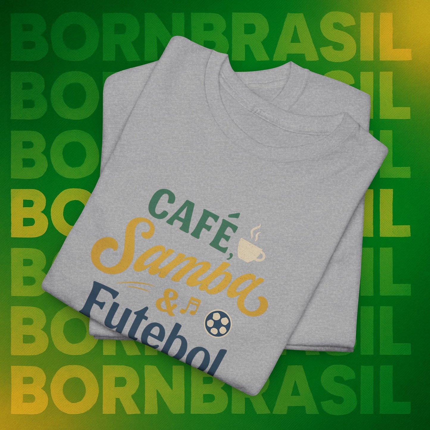 Camiseta Born in Brazil – Orgulho Nacional BornBrasil