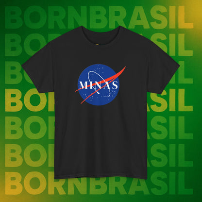 Camiseta Feminina  Minas NASA Parody - Orgulho Mineiro Streetwear