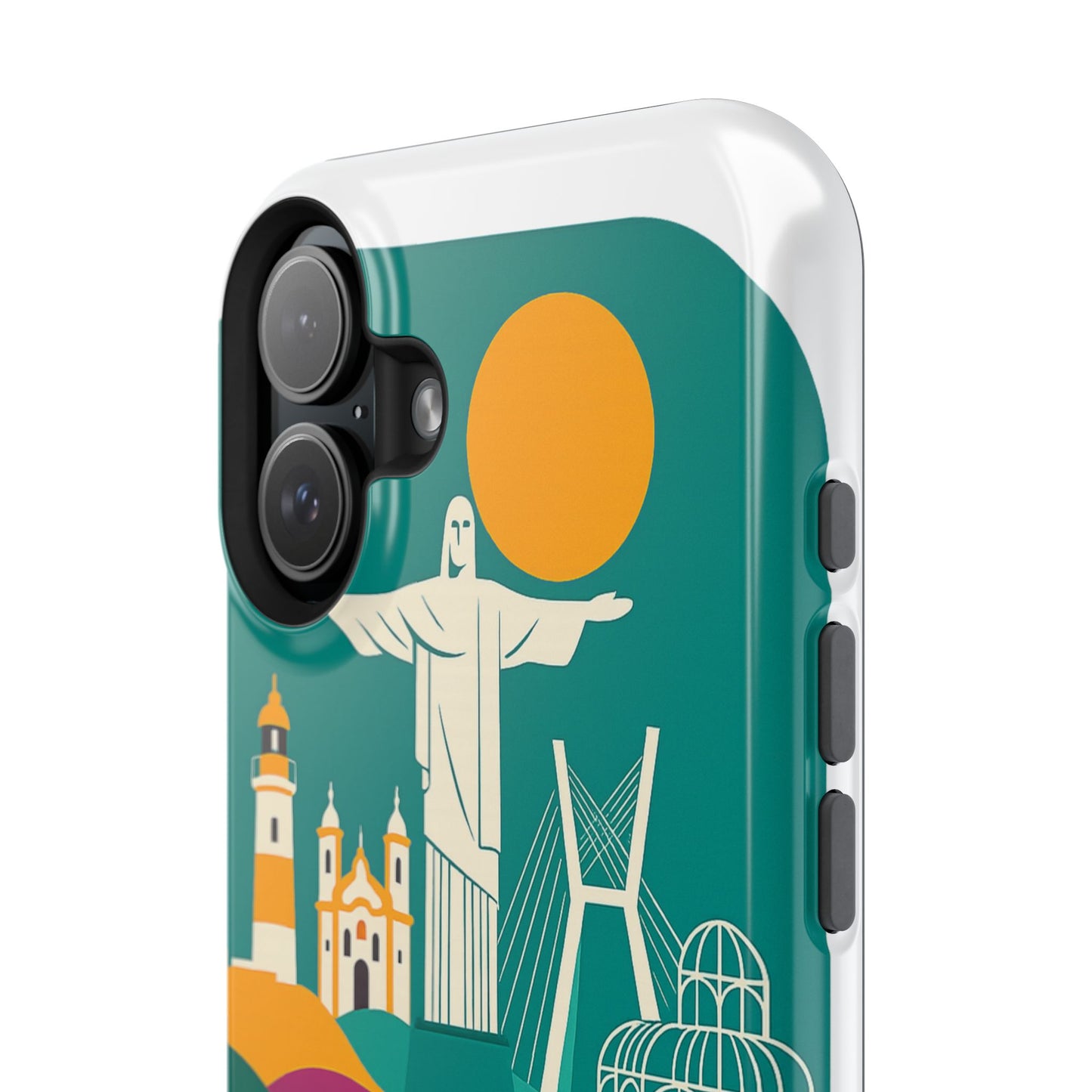 iphone e samsung com imã