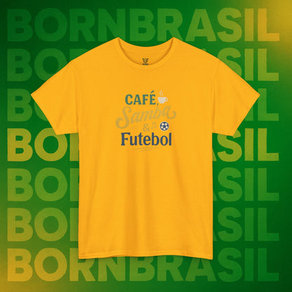 Camiseta Born in Brazil – Orgulho Nacional BornBrasil