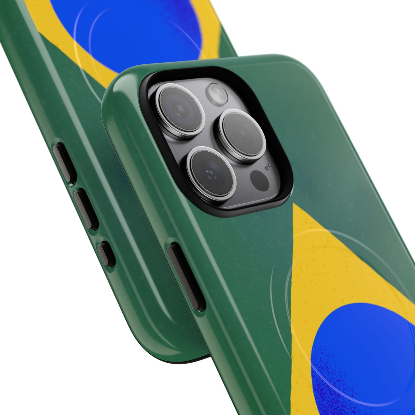 Capa MagSafe iPhone "Bandeira Minimalista" - Case Magnética Premium (iPhone 13 ao 17 Pro Max)