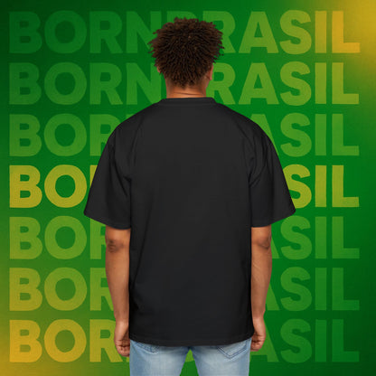 Camiseta BR Bandeira Nacional – BornBrasil Oversized