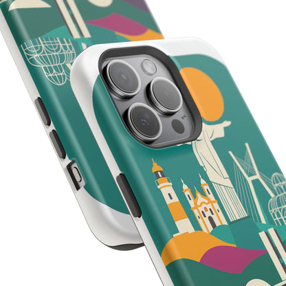 iphone e samsung com imã