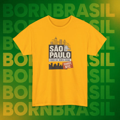 Camiseta São Paulo: Cidade Que Nunca Dorme – Sorry, NYC