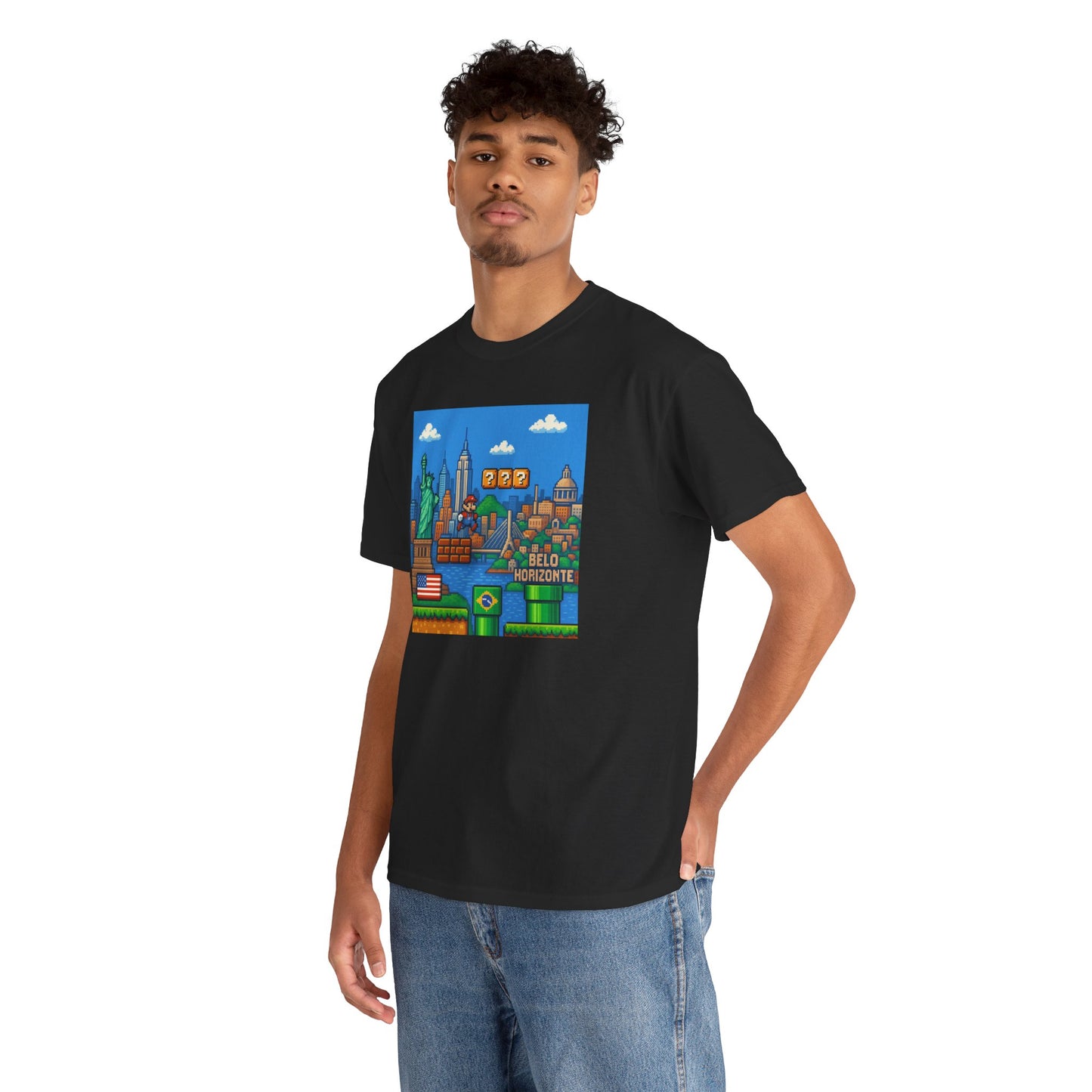 Camiseta De Volta Pro Brasil – Nostalgia Gamer BornBrasil