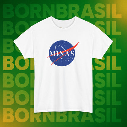 Camiseta Feminina  Minas NASA Parody - Orgulho Mineiro Streetwear