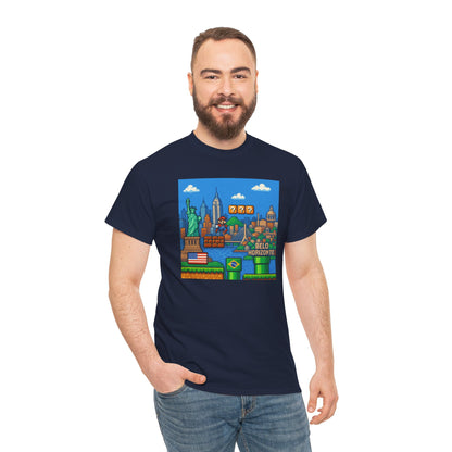 Camiseta De Volta Pro Brasil – Nostalgia Gamer BornBrasil