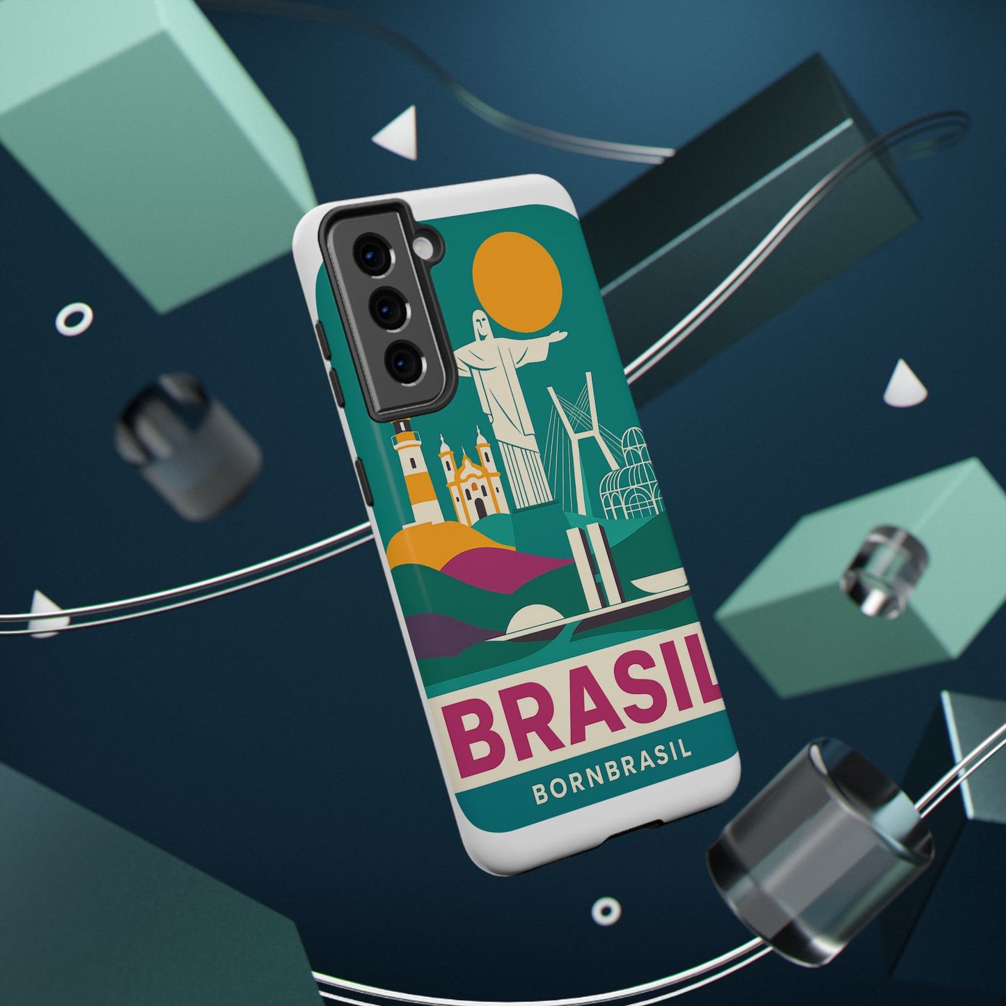 iphone e samsung com imã