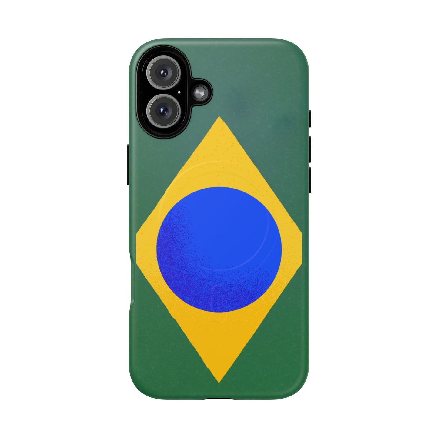 Capa MagSafe iPhone "Bandeira Minimalista" - Case Magnética Premium (iPhone 13 ao 17 Pro Max)