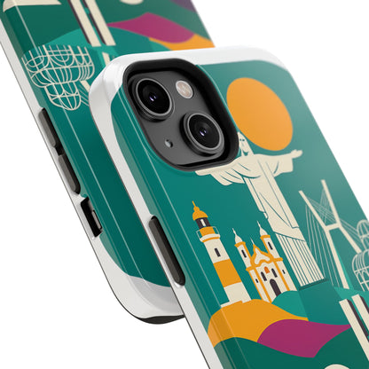 iphone e samsung com imã