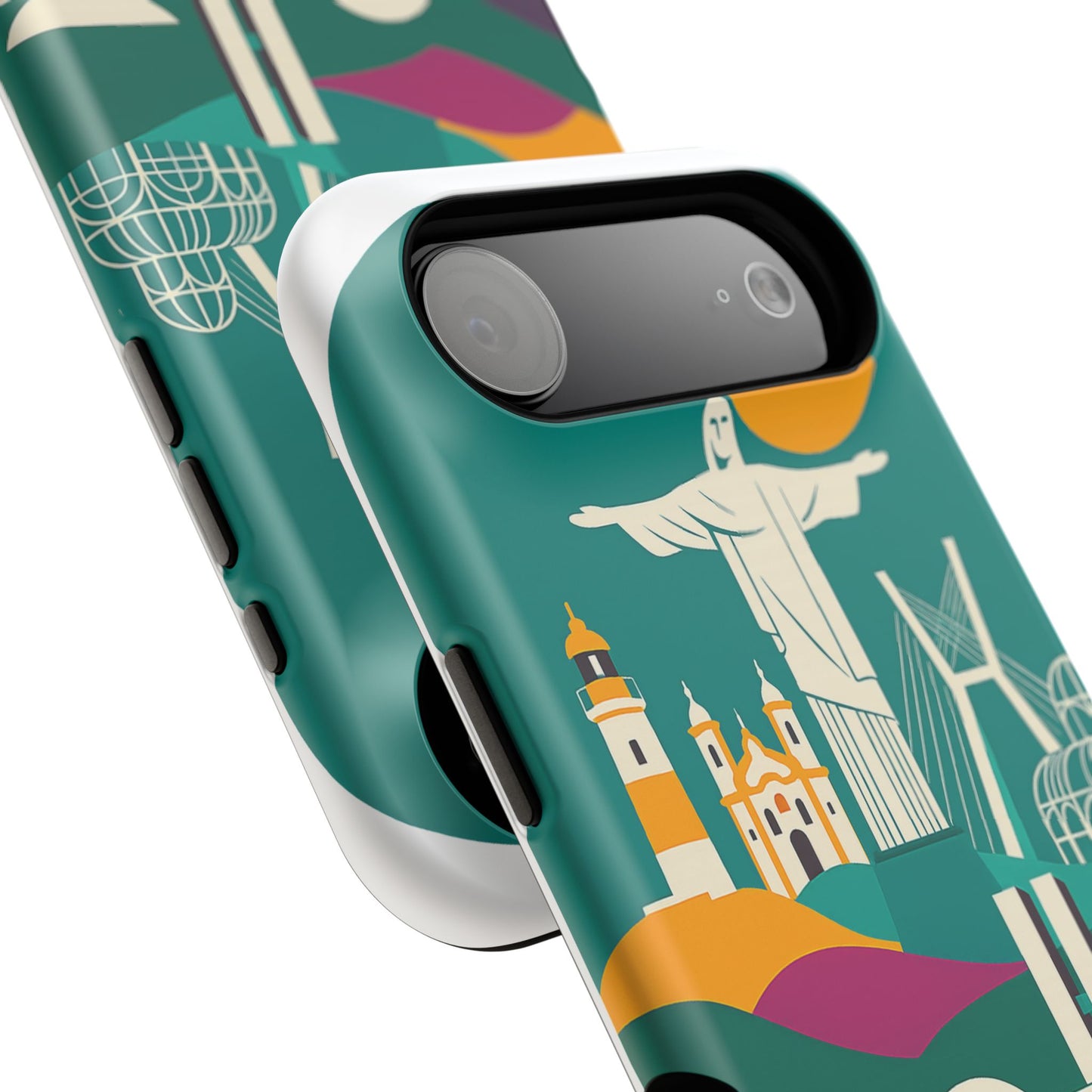 iphone e samsung com imã