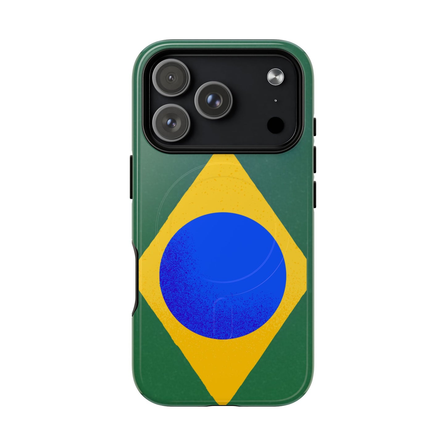 Capa MagSafe iPhone "Bandeira Minimalista" - Case Magnética Premium (iPhone 13 ao 17 Pro Max)