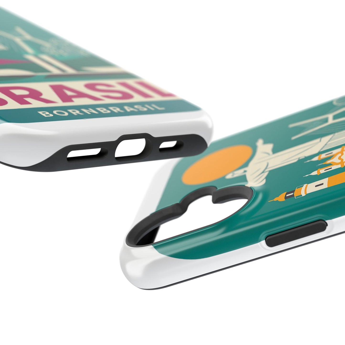 iphone e samsung com imã