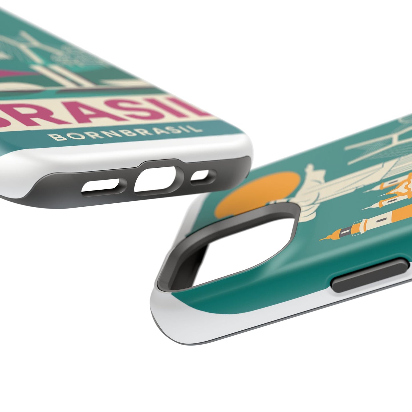 iphone e samsung com imã