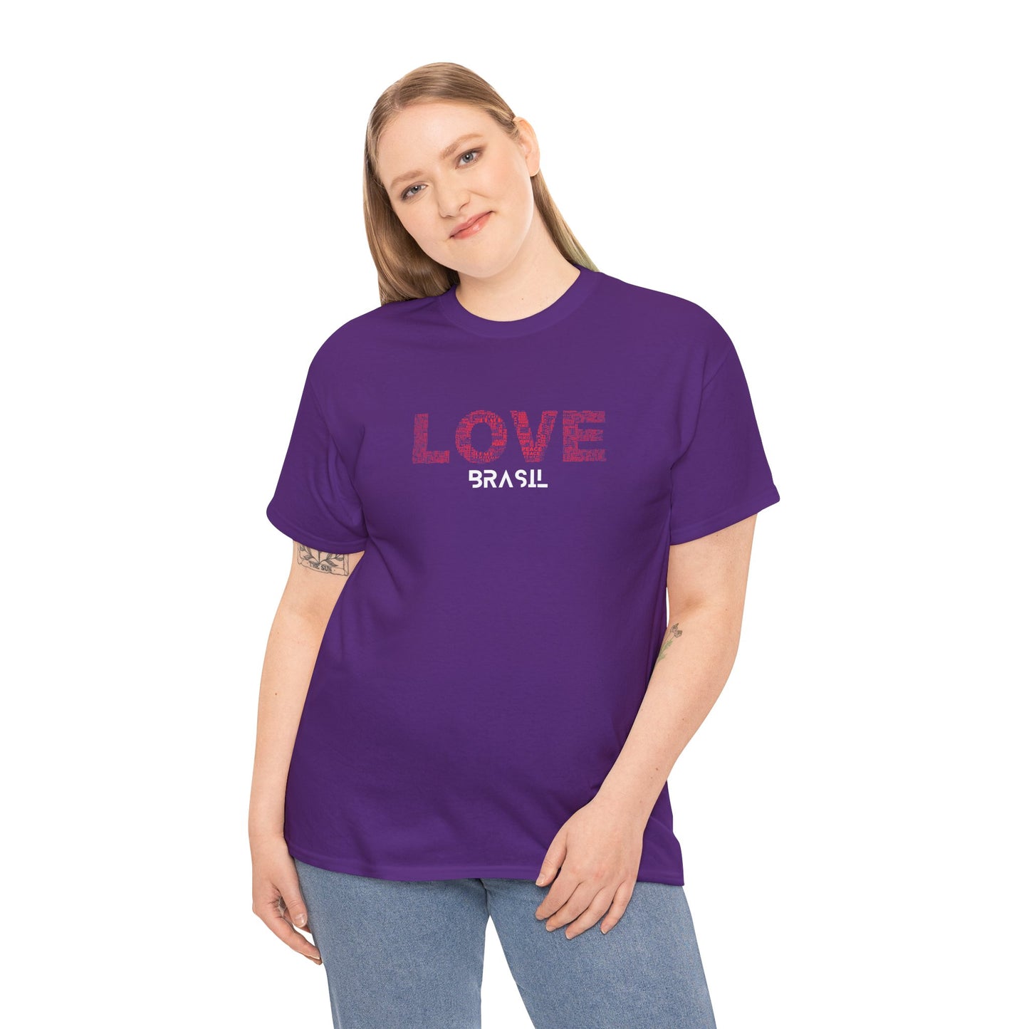 Camiseta Feminina LOVE BRASIL – BornBrasil