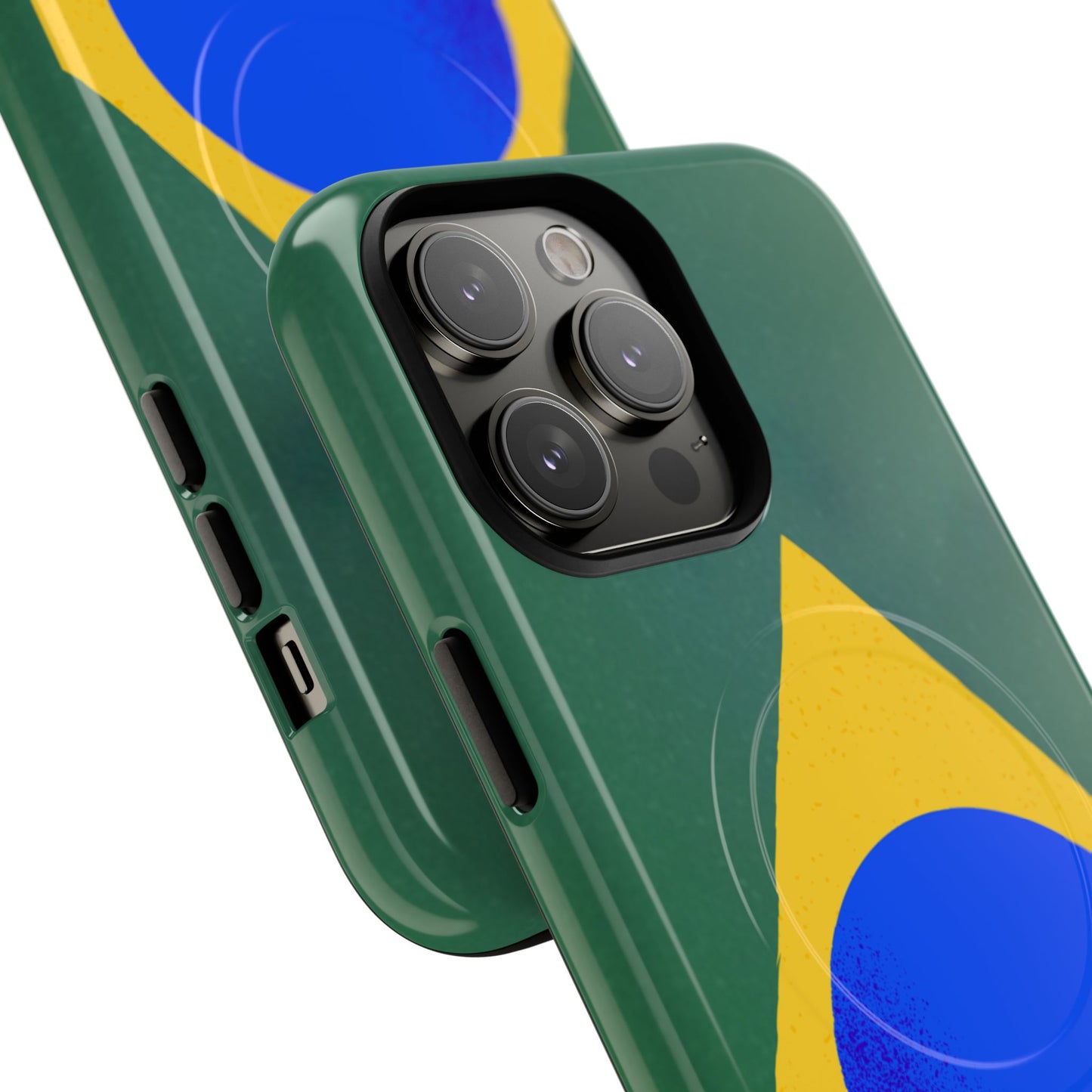 Capa MagSafe iPhone "Bandeira Minimalista" - Case Magnética Premium (iPhone 13 ao 17 Pro Max)