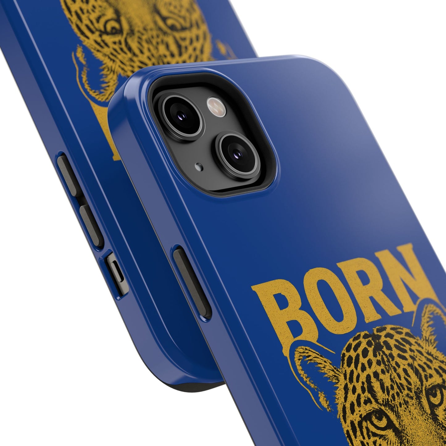 Capinha iPhone Impact-Resistant “Born Brasil Onça” – Proteção Premium do 11 ao 17 Pro Max | BornBrasil