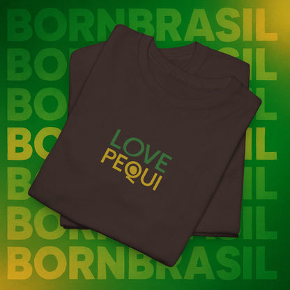 Camiseta Love Pequi – Minimalista Premium BornBrasil
