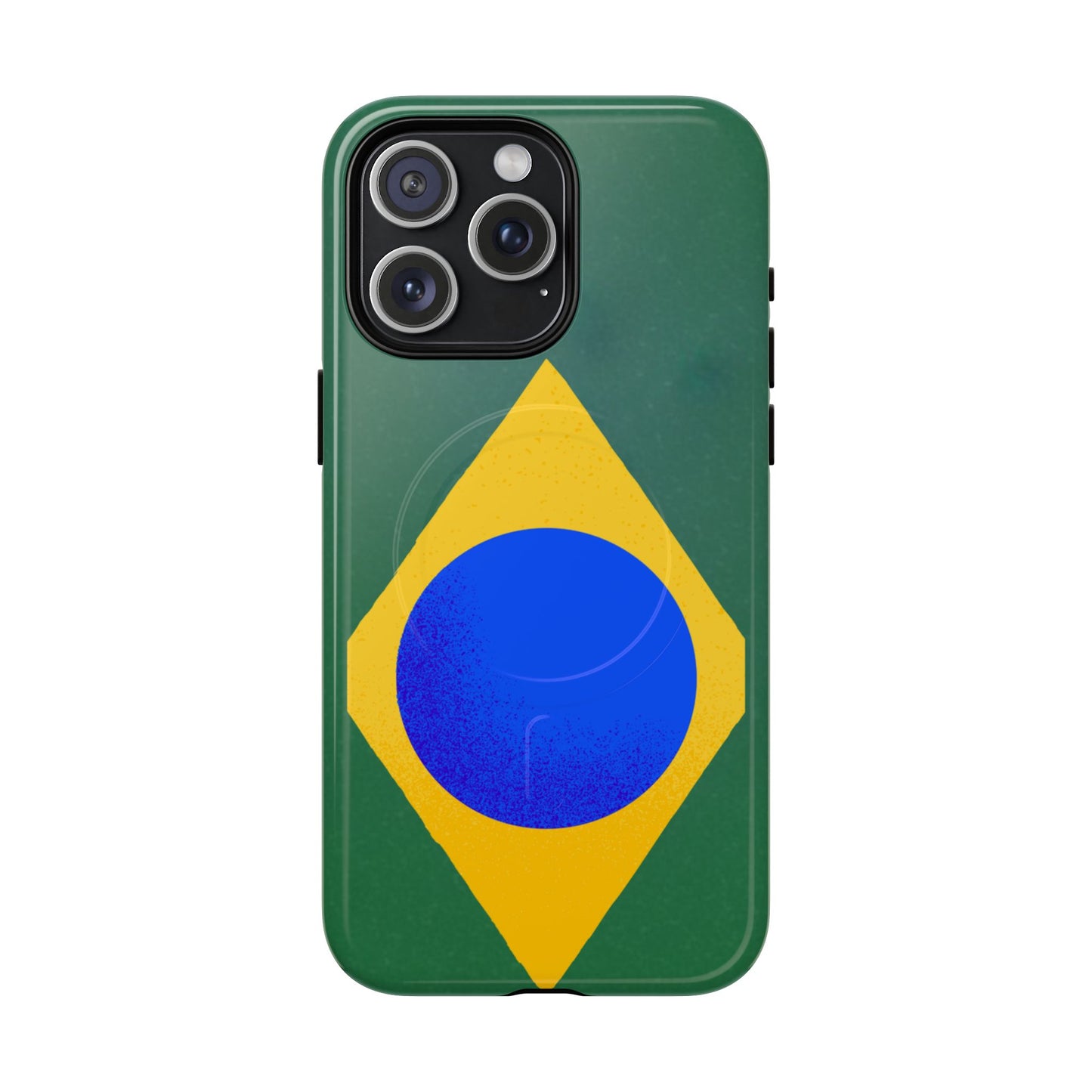 Capa MagSafe iPhone "Bandeira Minimalista" - Case Magnética Premium (iPhone 13 ao 17 Pro Max)