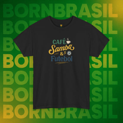Camiseta Born in Brazil – Orgulho Nacional BornBrasil