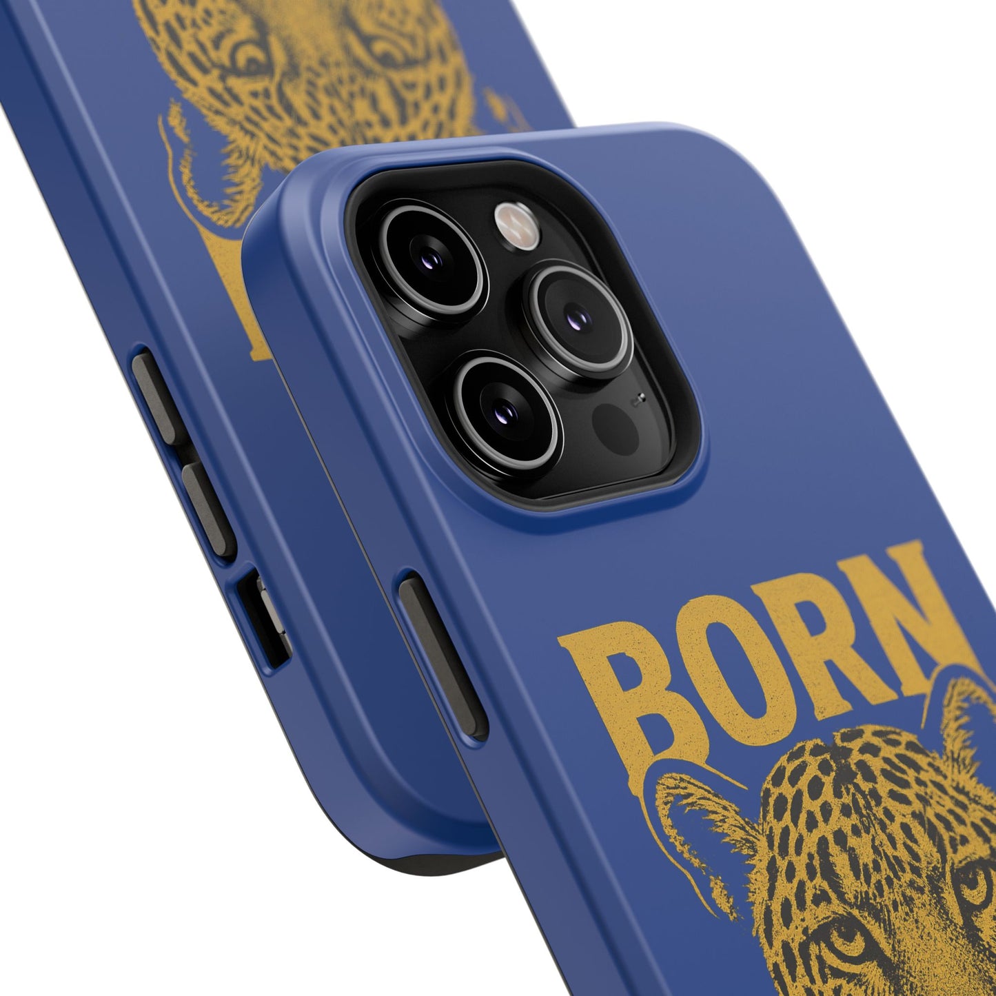 Capinha iPhone Impact-Resistant “Born Brasil Onça” – Proteção Premium do 11 ao 17 Pro Max | BornBrasil
