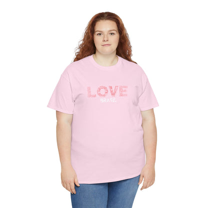 Camiseta Feminina LOVE BRASIL – BornBrasil