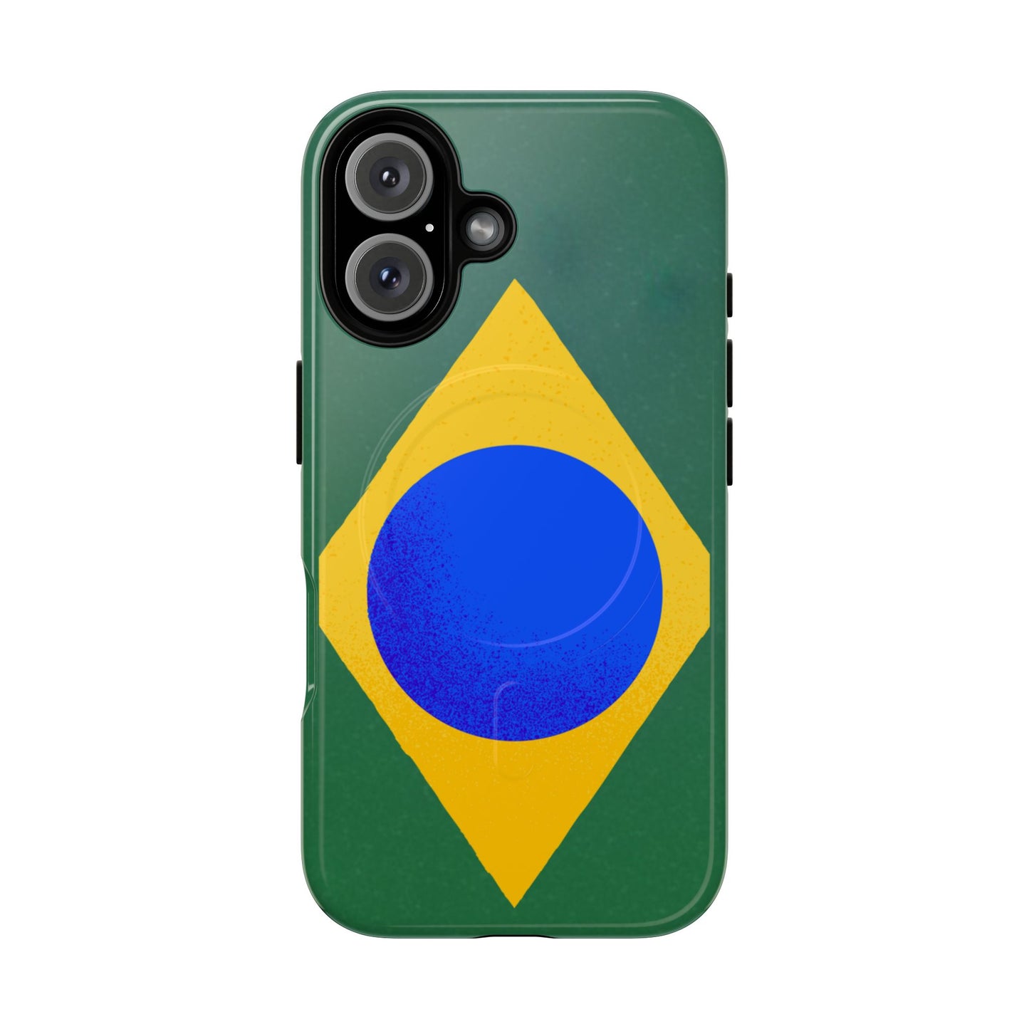 Capa MagSafe iPhone "Bandeira Minimalista" - Case Magnética Premium (iPhone 13 ao 17 Pro Max)