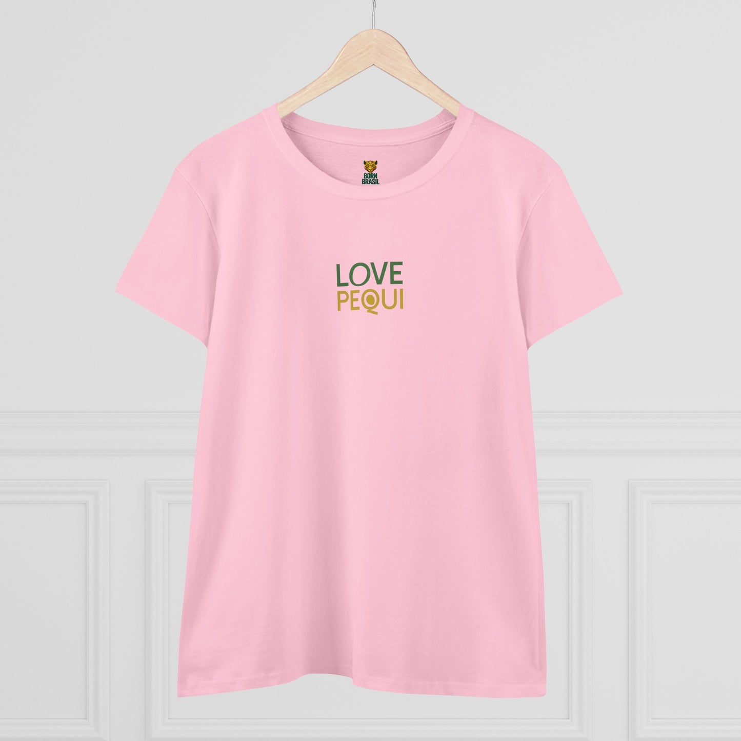 Camiseta Babylook Feminina “Love Pequi” – Orgulho Goiano | BornBrasil