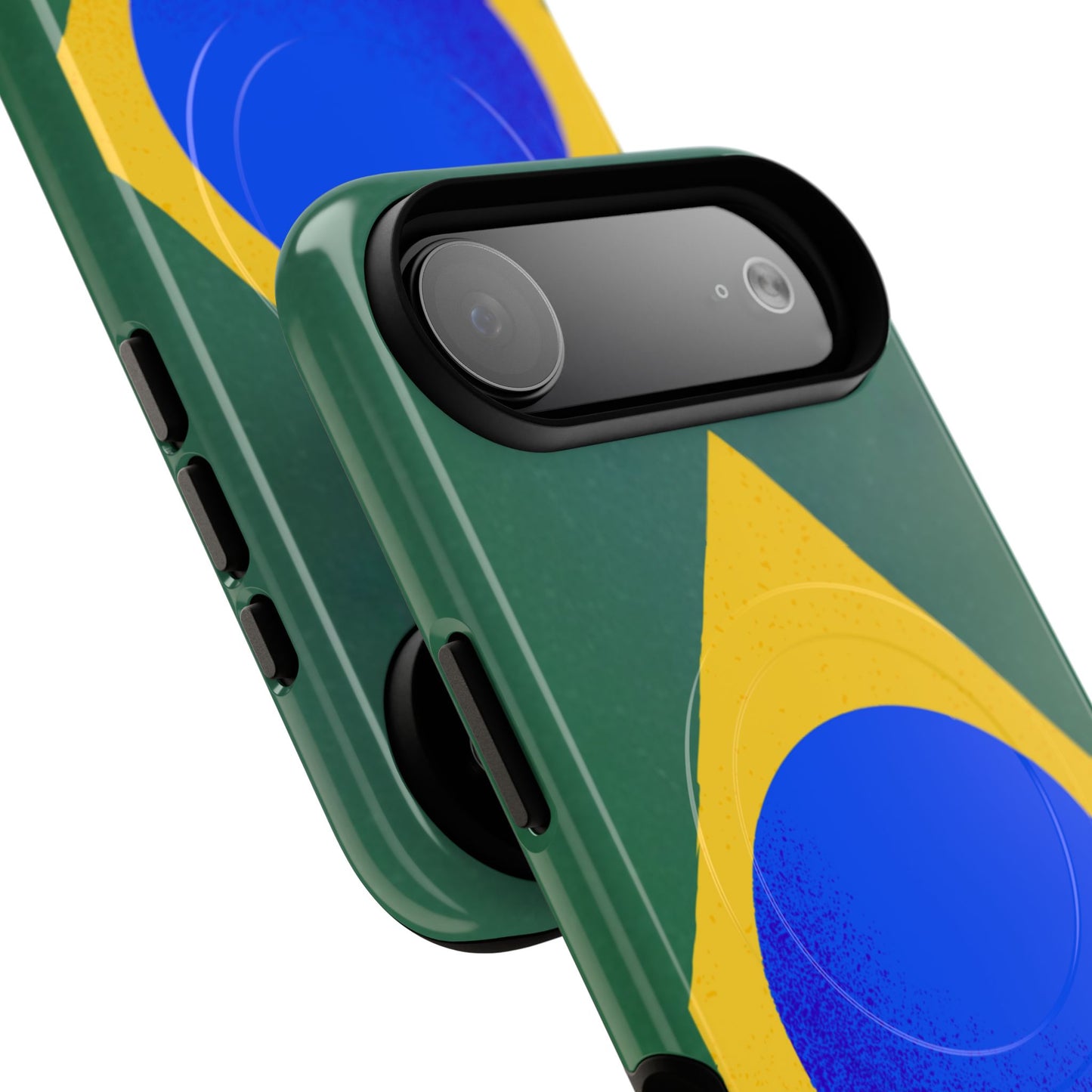 Capa MagSafe iPhone "Bandeira Minimalista" - Case Magnética Premium (iPhone 13 ao 17 Pro Max)