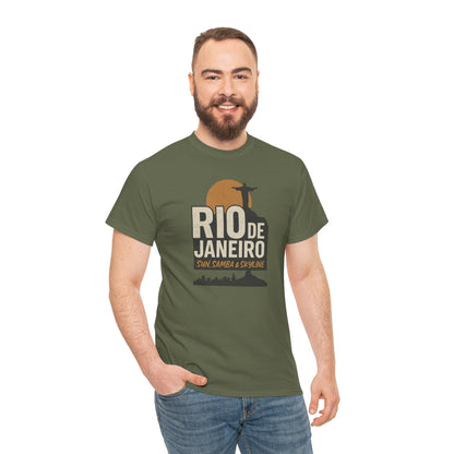 Camiseta Rio de Janeiro – Sun, Samba & Skyline