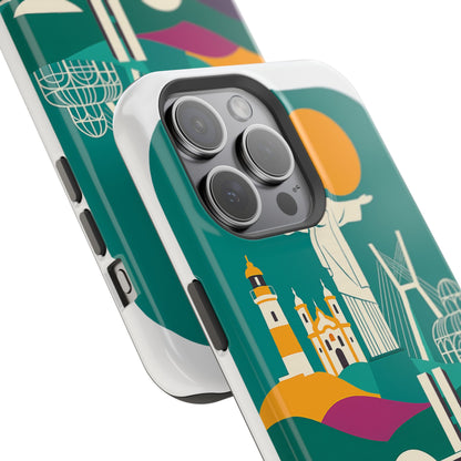 iphone e samsung com imã