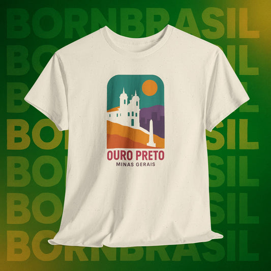 Camiseta Feminina "Ouro Preto" - Born Brasil