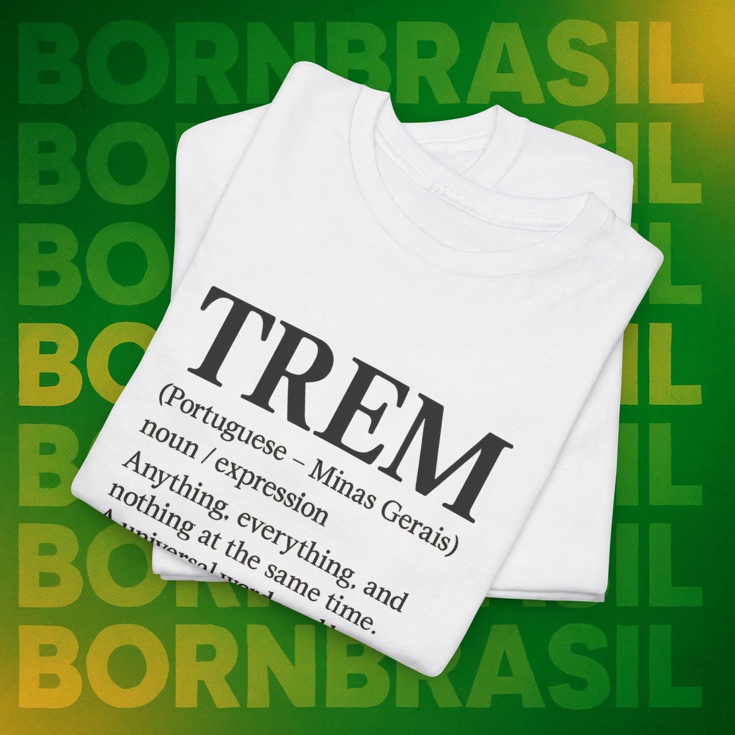Camiseta Trem Dictionary – BornBrasil Minas Edition