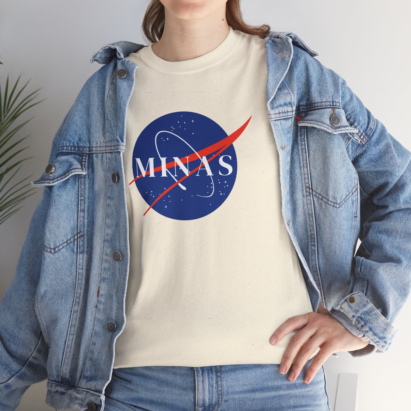 Camiseta Feminina  Minas NASA Parody - Orgulho Mineiro Streetwear