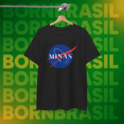 Camiseta Feminina  Minas NASA Parody - Orgulho Mineiro Streetwear