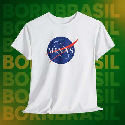 Camiseta Feminina  Minas NASA Parody - Orgulho Mineiro Streetwear