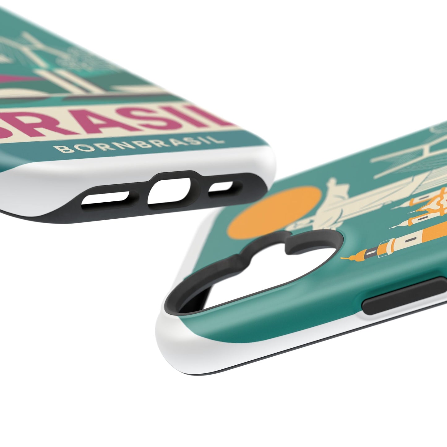 iphone e samsung com imã