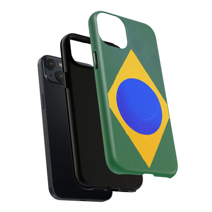 Capa MagSafe iPhone "Bandeira Minimalista" - Case Magnética Premium (iPhone 13 ao 17 Pro Max)