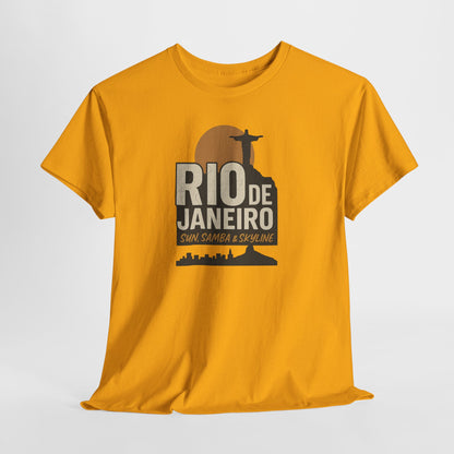 Camiseta Rio de Janeiro – Sun, Samba & Skyline