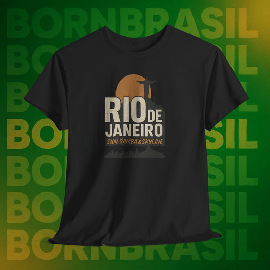 Camiseta Rio de Janeiro – Sun, Samba & Skyline