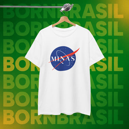 Camiseta Feminina  Minas NASA Parody - Orgulho Mineiro Streetwear