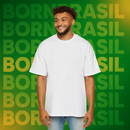 Camiseta Oversized Immigrants Make America Great – Brasil x EUA | BornBrasil